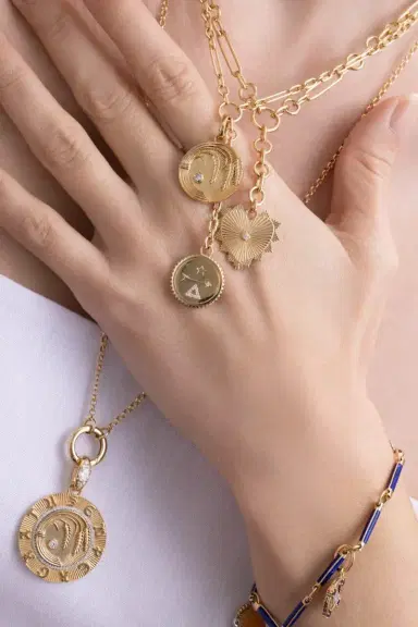 Foundrae Dream Fine Mixed Clip Extension Necklace | Thumbnail 2 Foundrae Dream Fine Mixed Clip Extension Necklace | Thumbnail 2