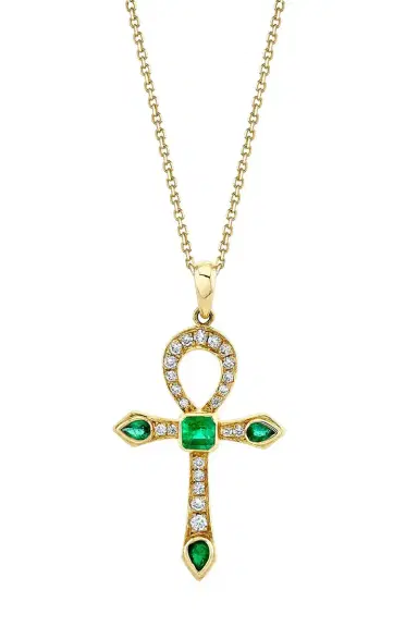 LOGAN HOLLOWELL Eternal Ankh Necklace | Thumbnail 1 LOGAN HOLLOWELL Eternal Ankh Necklace | Thumbnail 1