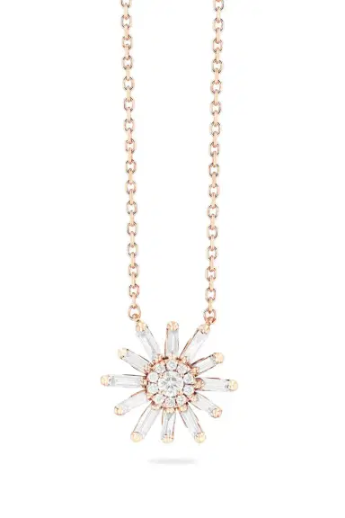 Suzanne Kalan Fireworks Diamond Flower Necklace | Thumbnail 4 Suzanne Kalan Fireworks Diamond Flower Necklace | Thumbnail 4