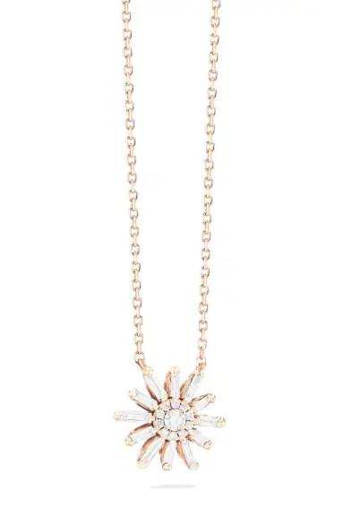 Suzanne Kalan Fireworks Diamond Flower Necklace | Thumbnail 1 Suzanne Kalan Fireworks Diamond Flower Necklace | Thumbnail 1