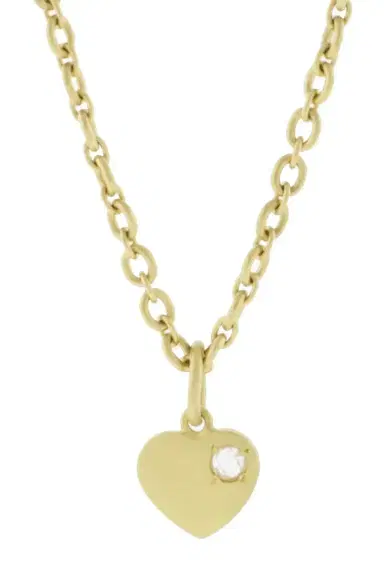 IRENE NEUWIRTH JEWELRY Flat Heart Pendant | Thumbnail 1 IRENE NEUWIRTH JEWELRY Flat Heart Pendant | Thumbnail 1
