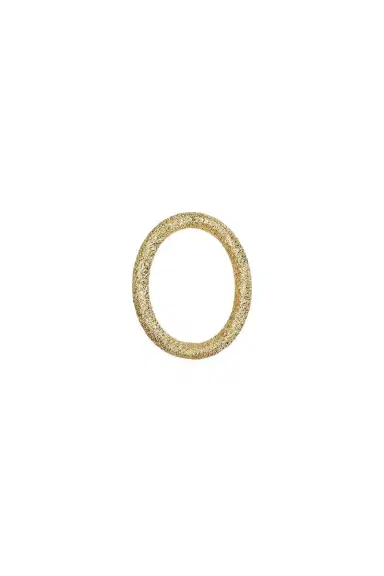 Carolina Bucci Florentine Finish Small Oval Link | Thumbnail 1 Carolina Bucci Florentine Finish Small Oval Link | Thumbnail 1