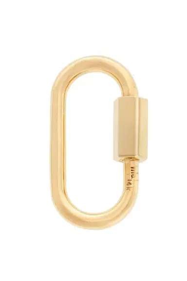 Marla Aaron Gold Medium Lock | Thumbnail 1 Marla Aaron Gold Medium Lock | Thumbnail 1