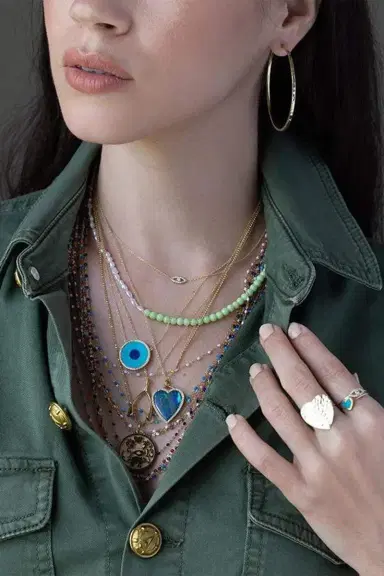 Jennifer Meyer Good Luck Necklace | Thumbnail 2 Jennifer Meyer Good Luck Necklace | Thumbnail 2