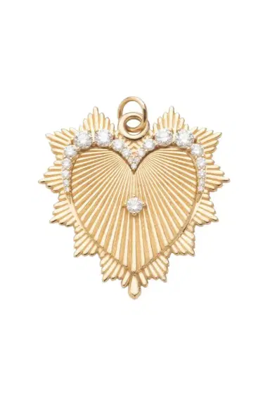 Foundrae Graduated Diamond Heart Love Token | Thumbnail 1 Foundrae Graduated Diamond Heart Love Token | Thumbnail 1