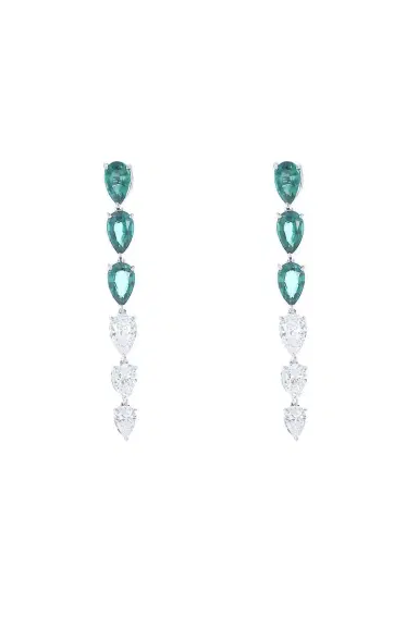 FANTASIA by DESERIO Graduated Pear Drop Earrings | Thumbnail 1 FANTASIA by DESERIO Graduated Pear Drop Earrings | Thumbnail 1