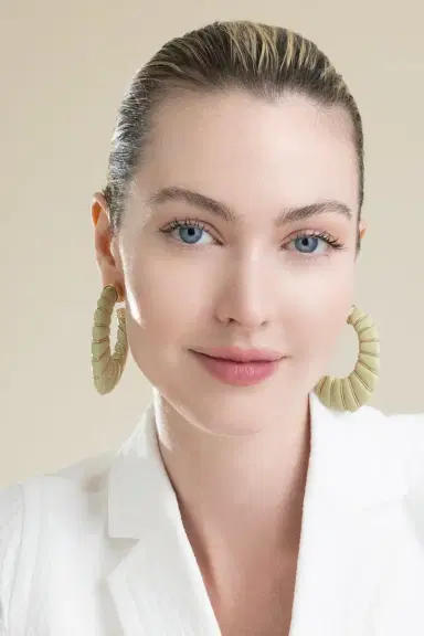 Gas Bijoux Green Large Cyclade Earrings | Thumbnail 2 Gas Bijoux Green Large Cyclade Earrings | Thumbnail 2