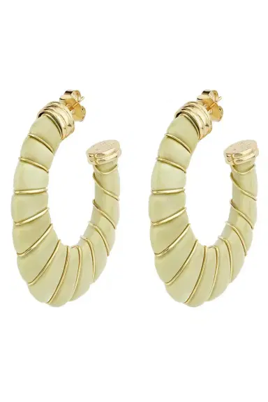 Gas Bijoux Green Large Cyclade Earrings | Thumbnail 1 Gas Bijoux Green Large Cyclade Earrings | Thumbnail 1