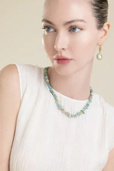 Gas Bijoux Green Mini Aloha Necklace | Thumbnail 2 Gas Bijoux Green Mini Aloha Necklace | Thumbnail 2