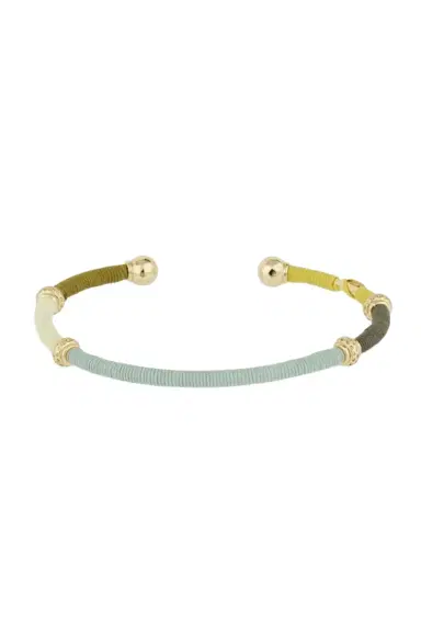 Gas Bijoux Green Multi Bracelet Zanzifull Bangle Bracelet | Thumbnail 1 Gas Bijoux Green Multi Bracelet Zanzifull Bangle Bracelet | Thumbnail 1