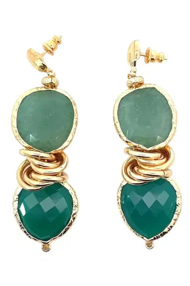 Gas Bijoux Green Sirena Earrings | Thumbnail 1 Gas Bijoux Green Sirena Earrings | Thumbnail 1