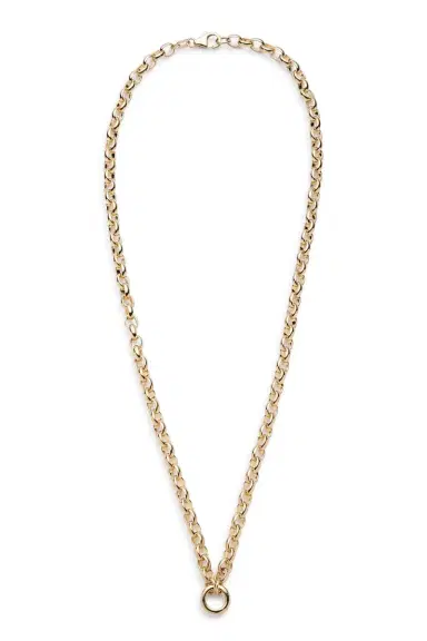 Foundrae Heavy Open Belcher Chain Necklace - 24in | Thumbnail 1 Foundrae Heavy Open Belcher Chain Necklace - 24in | Thumbnail 1