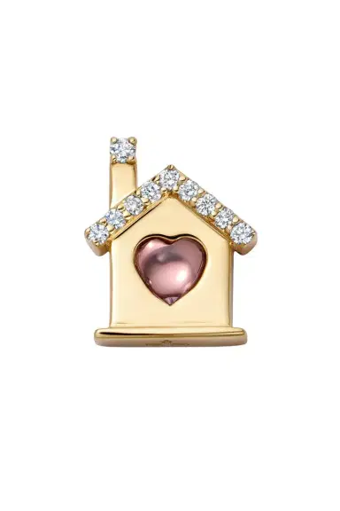 LOQUET Home Is Where the Heart Is Charm | Thumbnail 1 LOQUET Home Is Where the Heart Is Charm | Thumbnail 1