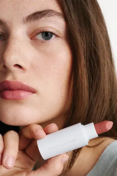 Westman Atelier Hydrobalm Sheer Tinted Lipstick - English Rose | Thumbnail 2 Westman Atelier Hydrobalm Sheer Tinted Lipstick - English Rose | Thumbnail 2
