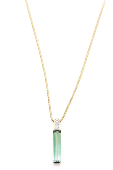 YI COLLECTION Jumbo Deco Pendant Necklace | Thumbnail 1 YI COLLECTION Jumbo Deco Pendant Necklace | Thumbnail 1