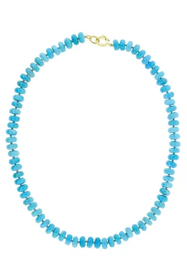 IRENE NEUWIRTH JEWELRY Kingman Turquoise Bead Necklace | Thumbnail 1 IRENE NEUWIRTH JEWELRY Kingman Turquoise Bead Necklace | Thumbnail 1