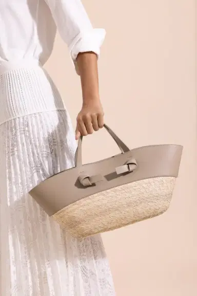 Altuzarra Knot Small Basket Bag - Mouton | Thumbnail 4 Altuzarra Knot Small Basket Bag - Mouton | Thumbnail 4