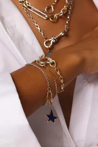 Marla Aaron Lapis Star Charm | Thumbnail 2 Marla Aaron Lapis Star Charm | Thumbnail 2