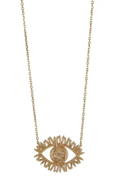 Suzanne Kalan Large Fireworks Evil Eye Necklace | Thumbnail 3 Suzanne Kalan Large Fireworks Evil Eye Necklace | Thumbnail 3