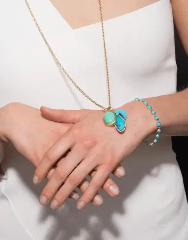 IRENE NEUWIRTH JEWELRY Limited Edition Mint Chrysoprase Pendant | Thumbnail 3 IRENE NEUWIRTH JEWELRY Limited Edition Mint Chrysoprase Pendant | Thumbnail 3