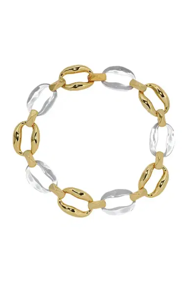 ALEXIS BITTAR Liquid Lucite Link Necklace | Thumbnail 1 ALEXIS BITTAR Liquid Lucite Link Necklace | Thumbnail 1