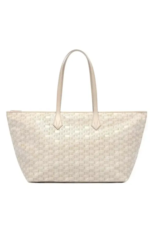 Louis Moreau Vogue Travel Tote - Cream Natural Louis Moreau Vogue Travel Tote - Cream Natural