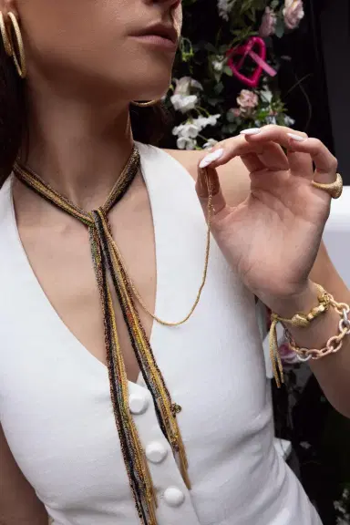 Carolina Bucci Lucky Balance Necklace | Thumbnail 4 Carolina Bucci Lucky Balance Necklace | Thumbnail 4