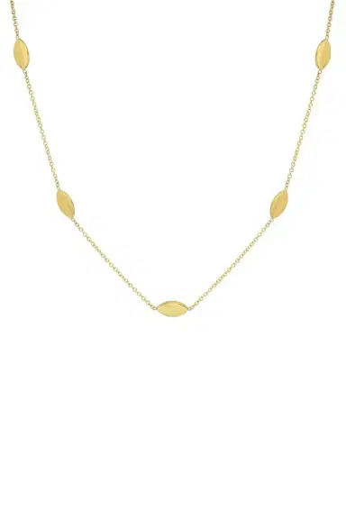 Jennifer Meyer Marquise By-The-Inch Necklace | Thumbnail 3 Jennifer Meyer Marquise By-The-Inch Necklace | Thumbnail 3
