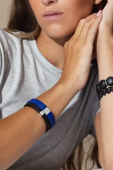 ROBERTO DEMEGLIO Matte Black Scacco Bracelet | Thumbnail 3 ROBERTO DEMEGLIO Matte Black Scacco Bracelet | Thumbnail 3