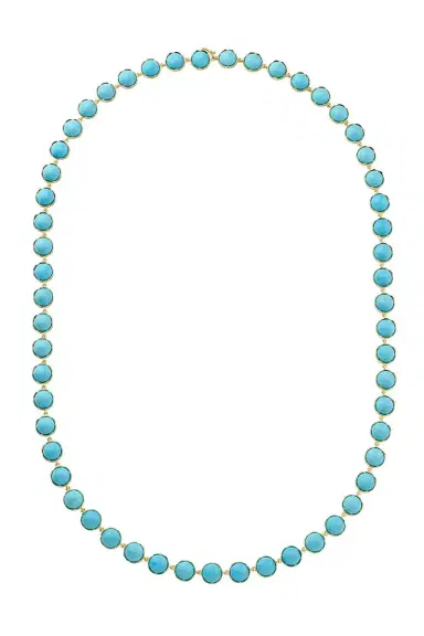 IRENE NEUWIRTH JEWELRY Medium Classic Link Necklace - Turquoise | Thumbnail 1 IRENE NEUWIRTH JEWELRY Medium Classic Link Necklace - Turquoise | Thumbnail 1