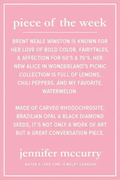 Brent Neale Medium Watermelon Pendant Necklace | Thumbnail 3 Brent Neale Medium Watermelon Pendant Necklace | Thumbnail 3