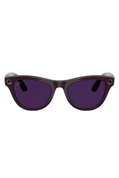 Ray-Ban Meta Skyler Gen 2 Sunglasses - Shiny Mystic Violet Amethyst | Thumbnail 5 Ray-Ban Meta Skyler Gen 2 Sunglasses - Shiny Mystic Violet Amethyst | Thumbnail 5