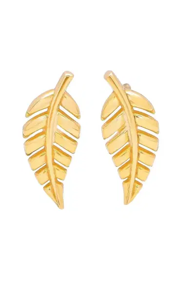 Jennifer Meyer Mini Leaf Studs | Thumbnail 1 Jennifer Meyer Mini Leaf Studs | Thumbnail 1