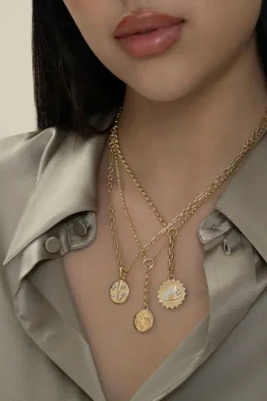 Foundrae Mixed Clip - Fine Mixed Clip Chain Necklace | Thumbnail 2 Foundrae Mixed Clip - Fine Mixed Clip Chain Necklace | Thumbnail 2