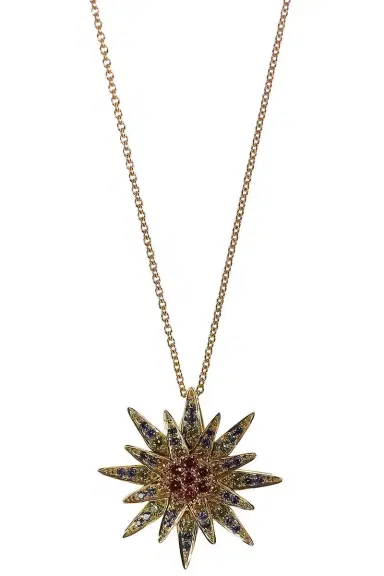 LISA NIK Multi Sapphire Star Necklace | Thumbnail 1 LISA NIK Multi Sapphire Star Necklace | Thumbnail 1