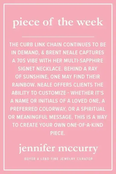 Brent Neale Narrow Sunshine Signet Pendant Necklace | Thumbnail 3 Brent Neale Narrow Sunshine Signet Pendant Necklace | Thumbnail 3