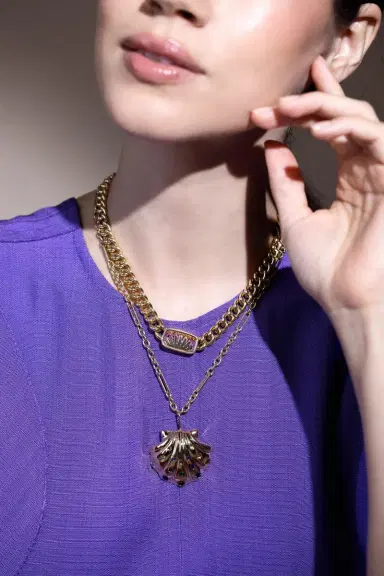 Brent Neale Narrow Sunshine Signet Pendant Necklace | Thumbnail 4 Brent Neale Narrow Sunshine Signet Pendant Necklace | Thumbnail 4