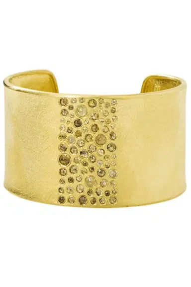 TODD REED Natural Diamond Mix Cuff | Thumbnail 1 TODD REED Natural Diamond Mix Cuff | Thumbnail 1