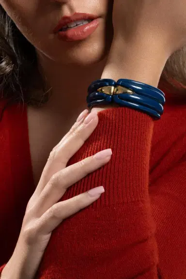 Gas Bijoux Navy Ecume Bracelet | Thumbnail 2 Gas Bijoux Navy Ecume Bracelet | Thumbnail 2