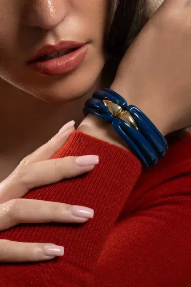 Gas Bijoux Navy Ecume Bracelet | Thumbnail 3 Gas Bijoux Navy Ecume Bracelet | Thumbnail 3