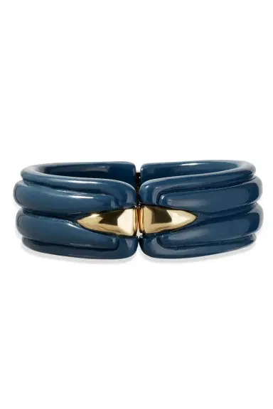 Gas Bijoux Navy Ecume Bracelet | Thumbnail 1 Gas Bijoux Navy Ecume Bracelet | Thumbnail 1