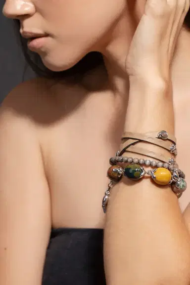 TAMARA COMOLLI Ocean Jasper Coconut Link Bracelet | Thumbnail 3 TAMARA COMOLLI Ocean Jasper Coconut Link Bracelet | Thumbnail 3