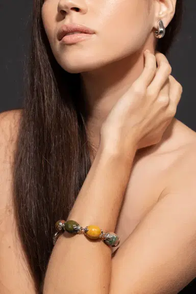 TAMARA COMOLLI Ocean Jasper Coconut Link Bracelet | Thumbnail 4 TAMARA COMOLLI Ocean Jasper Coconut Link Bracelet | Thumbnail 4