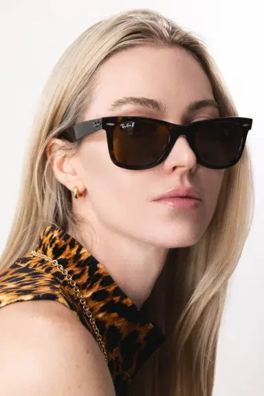 Ray-Ban Original Wayfarer Classic Sunglasses - Polished | Thumbnail 2 Ray-Ban Original Wayfarer Classic Sunglasses - Polished | Thumbnail 2