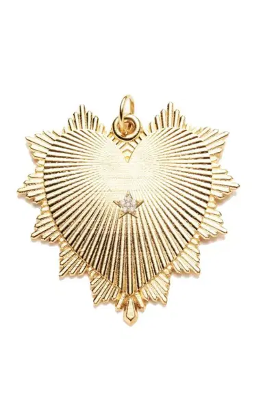 Foundrae Pave Star Love Token Pendant | Thumbnail 1 Foundrae Pave Star Love Token Pendant | Thumbnail 1