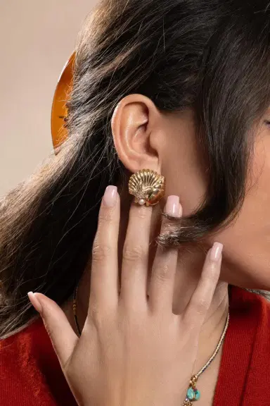 Gas Bijoux Pearl Mareva Earrings | Thumbnail 3 Gas Bijoux Pearl Mareva Earrings | Thumbnail 3