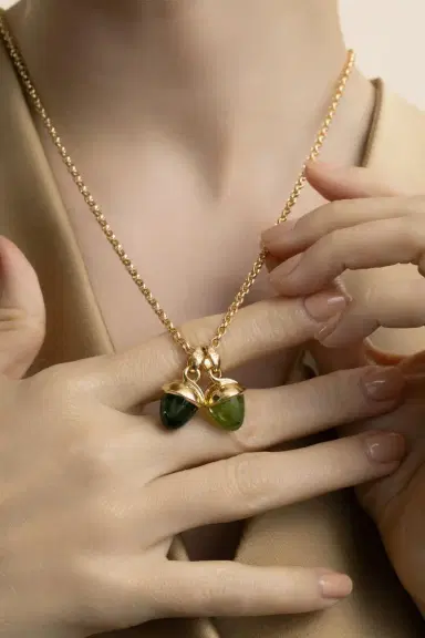 TAMARA COMOLLI Peridot Mikado Boquet Pendant | Thumbnail 2 TAMARA COMOLLI Peridot Mikado Boquet Pendant | Thumbnail 2