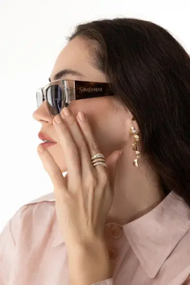 Saint Laurent Pillow Square Sunglasses | Thumbnail 2 Saint Laurent Pillow Square Sunglasses | Thumbnail 2