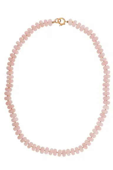 IRENE NEUWIRTH JEWELRY Pink Opal Bead Necklace | Thumbnail 1 IRENE NEUWIRTH JEWELRY Pink Opal Bead Necklace | Thumbnail 1