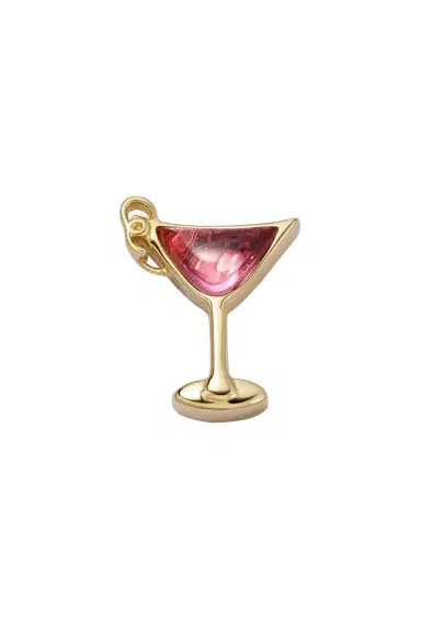LOQUET Pink Tourmaline Cosmopolitan Charm | Thumbnail 1 LOQUET Pink Tourmaline Cosmopolitan Charm | Thumbnail 1